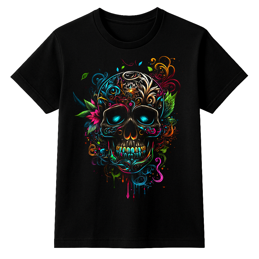 Calavera Mexicana – Playera Streetwear Edition by KE CHINGÓN APPAREL