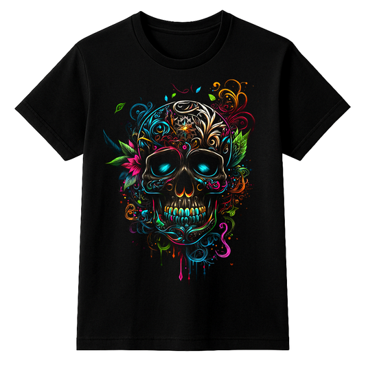 Calavera Mexicana – Playera Streetwear Edition by KE CHINGÓN APPAREL