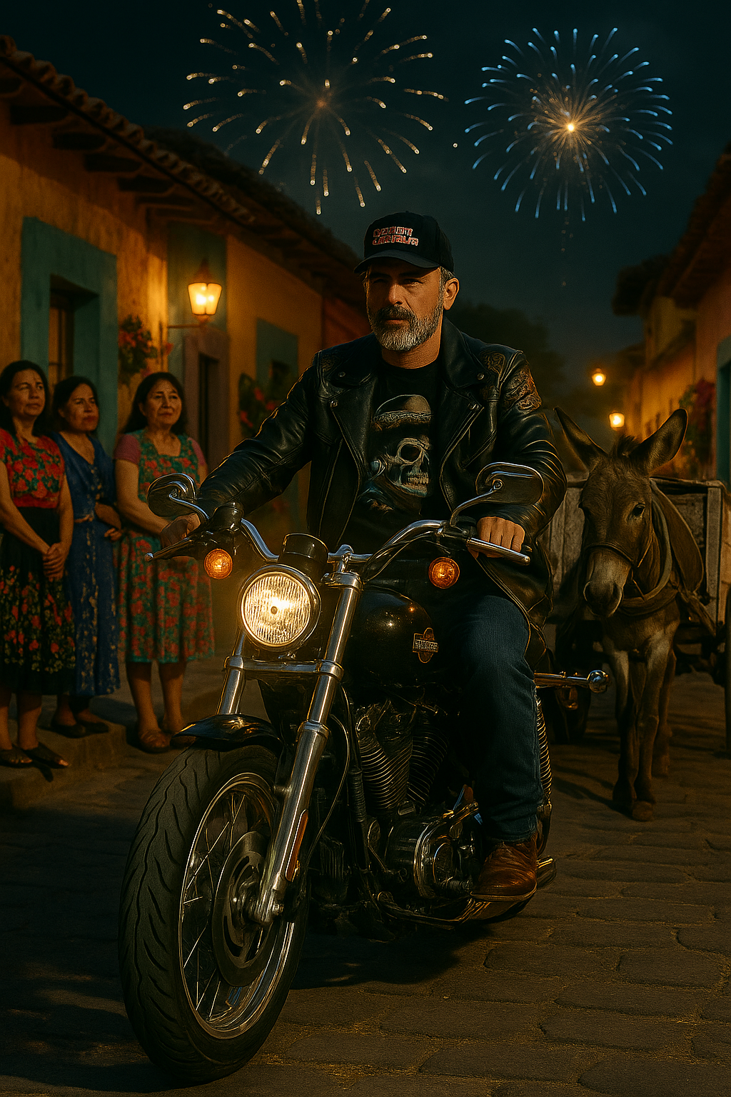 Legendary Mexican Skull T-Shirt – “El Que Nunca Se Quiso Ir” | Día de Muertos Cowboy Vibes