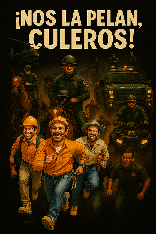 KE CHINGÓN streetwear shirt with bold immigration satire

