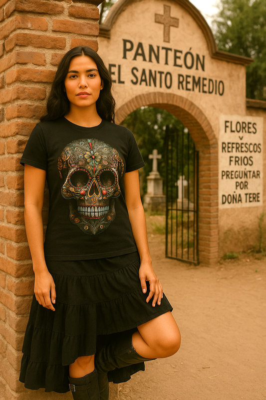Reina del Panteón – Folkloric Skull Edition
